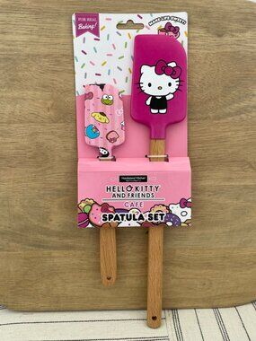 SALE! NWT Hello Kitty and Friends Cafe Spatula Set of 2